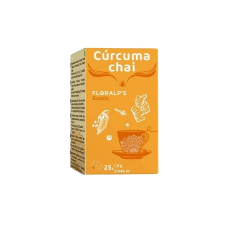 Te curcuma chai  25 filtros floralps