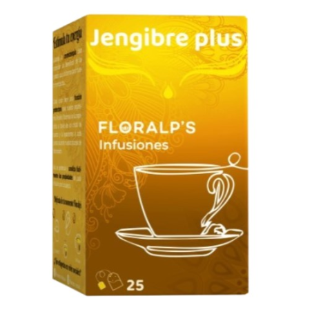 Te jengibre plus 25filtros floralps