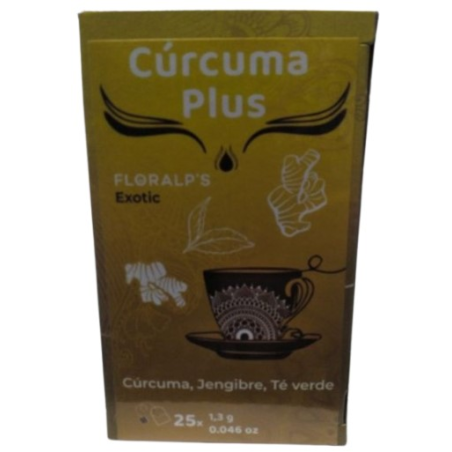 Infusion curcuma plus 25 filtros floralps exotic