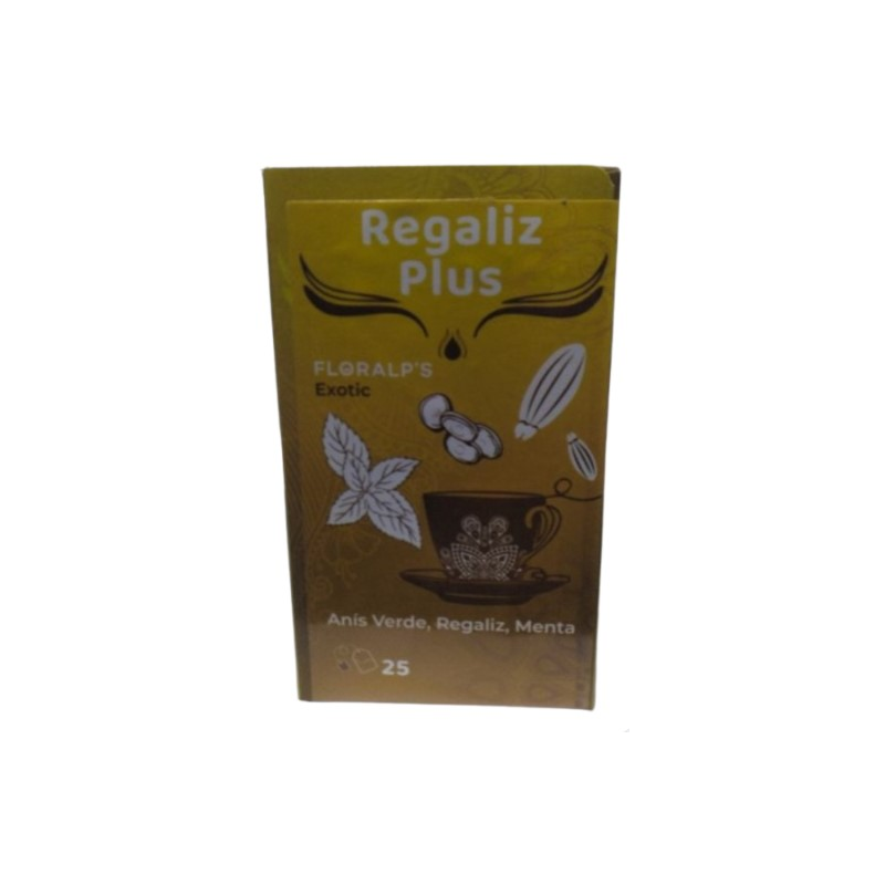 Infusion verde regaliz plus 25filtros floralps