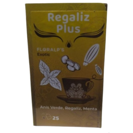 Infusion verde regaliz plus 25filtros floralps