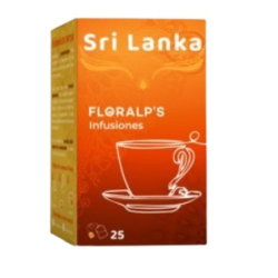Infusion sri lanka 25 filtros floralps