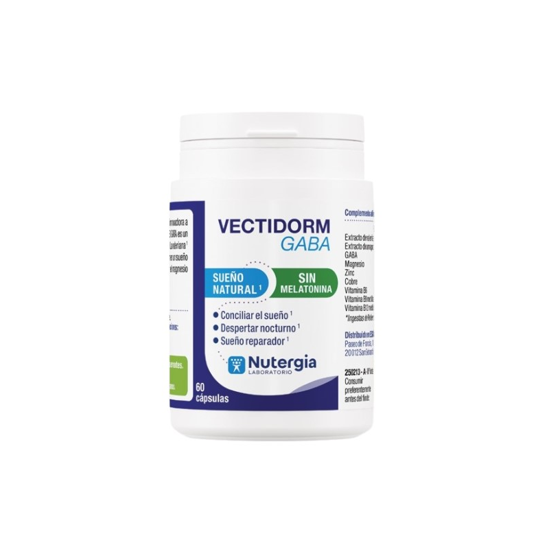Vectidorm gaba 60 capsulas nutergia