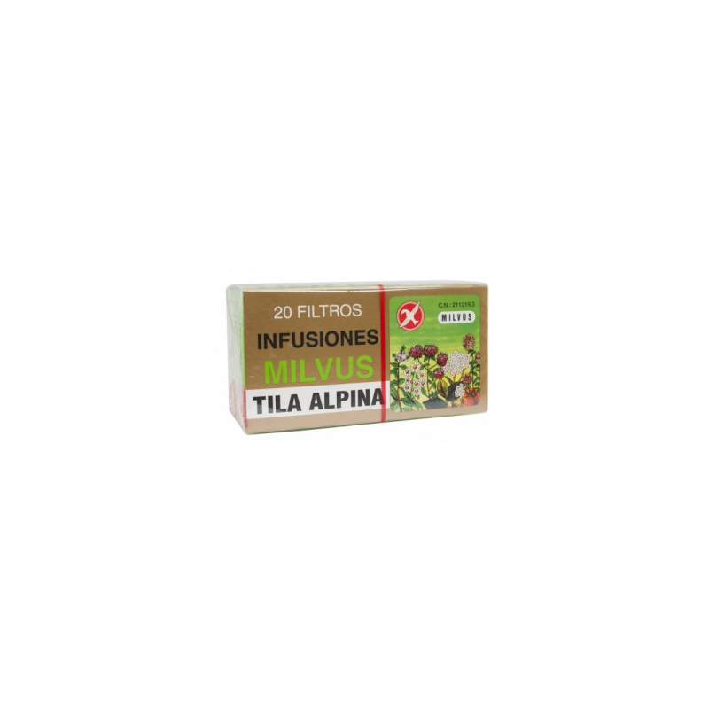 Tila alpina 20 filtros milvus