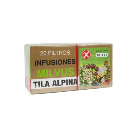 Tila alpina 20 filtros milvus