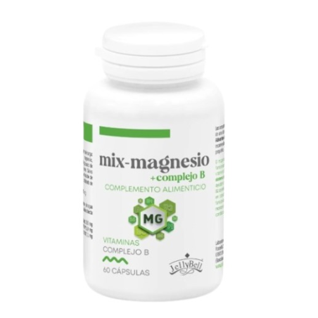 Mix magnesio+complejo b 60caps. jellybel