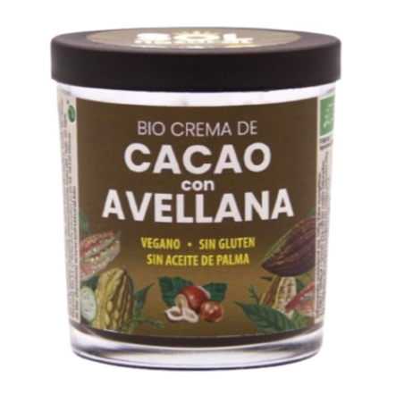 Crema de cacao con avellana 200g bio  sol natural