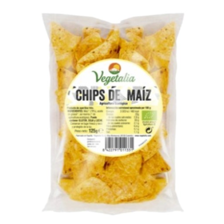 Chips de maiz 125gr vegetalia