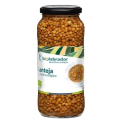 Lentejas cocidas660g  ecologicas biolabrador