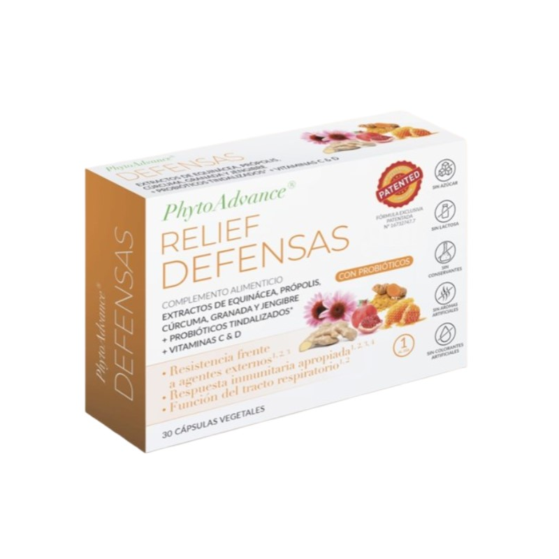 Relief defensas 30 capsulas phyto advance