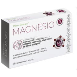 Magnesio 30 comprimidos phyto advance