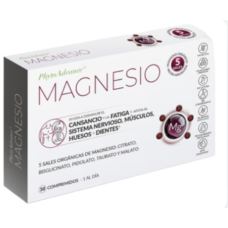 Magnesio 30 comprimidos phyto advance