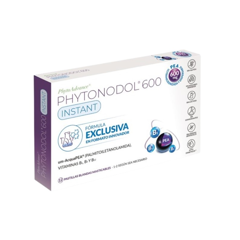 Phytonodol 600 instant 12 pastillas blandas