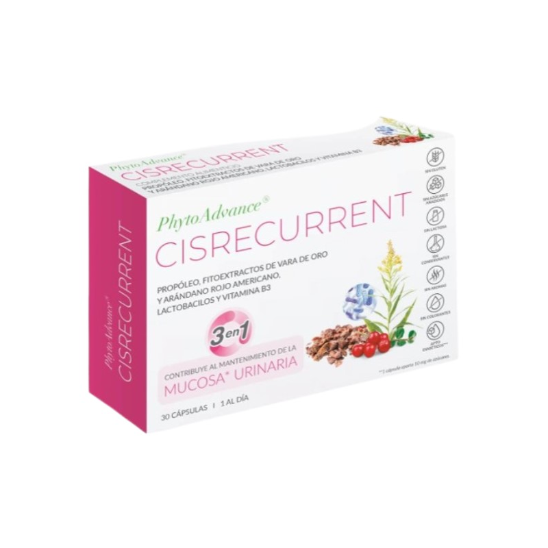Cisrecurrernt 30 capsulas (1 al dia) phyto adva