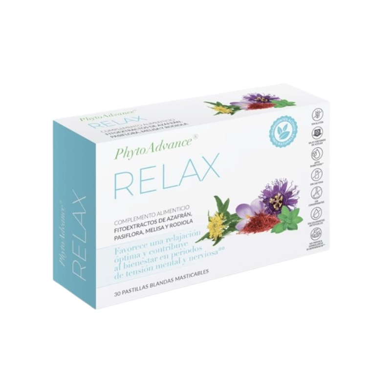 Relax 30 pastillas blandas mast. phyto advance