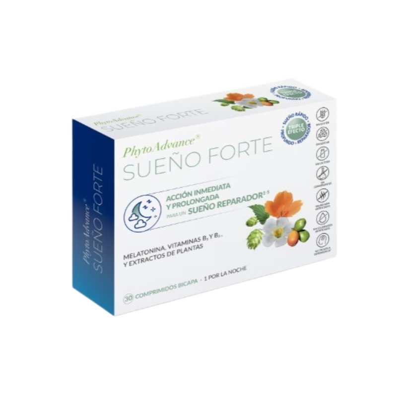 Sueño forte 30 comp. bicapa (1 por noche) phyto ad