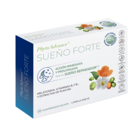 Sueño forte 30 comp. bicapa (1 por noche) phyto ad