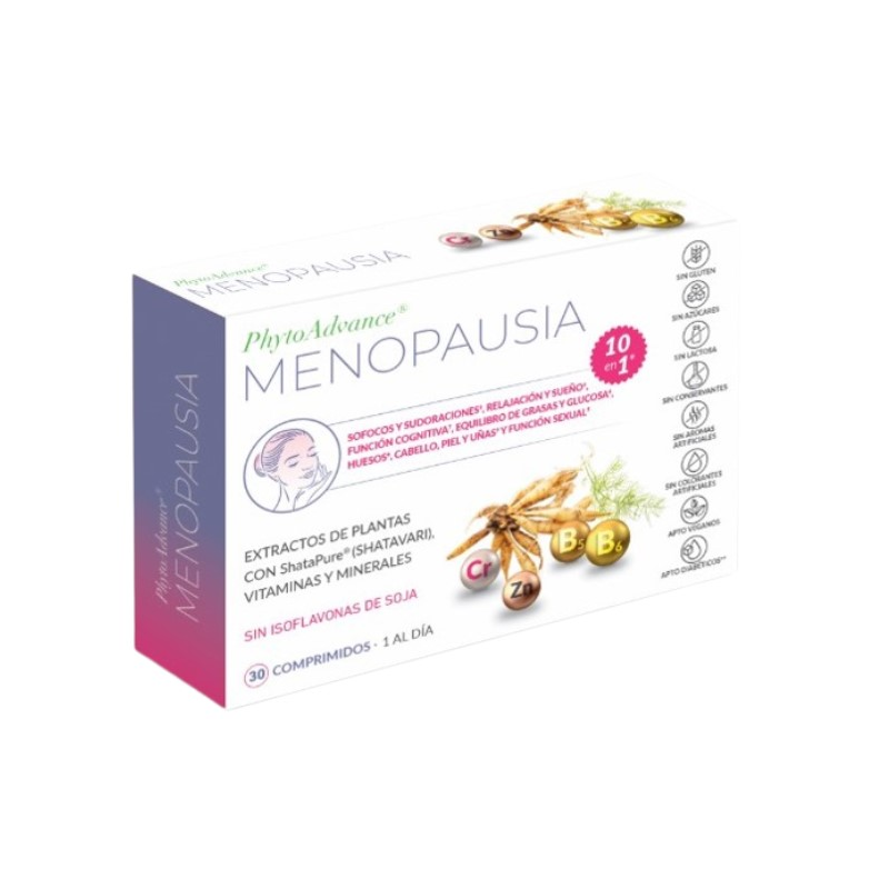 Menopausia 30 comprimidos (1 al dia) phyto advance