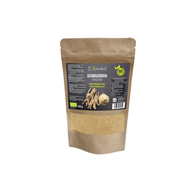 Ashwagandha polvo 200g bio  ekotrebol