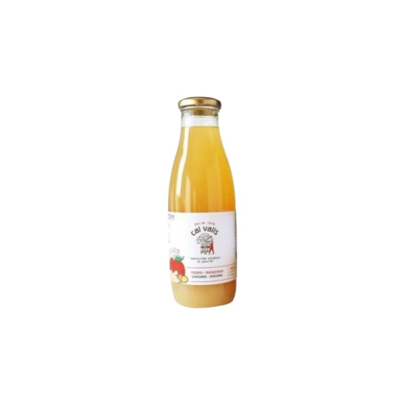 Zumo manzana y jengibre 750ml bio cal valls