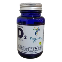 Vitamina d3 1000ui 60 capsulas veggum