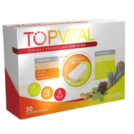 Topvital 30 comprimidos bicapa eladiet