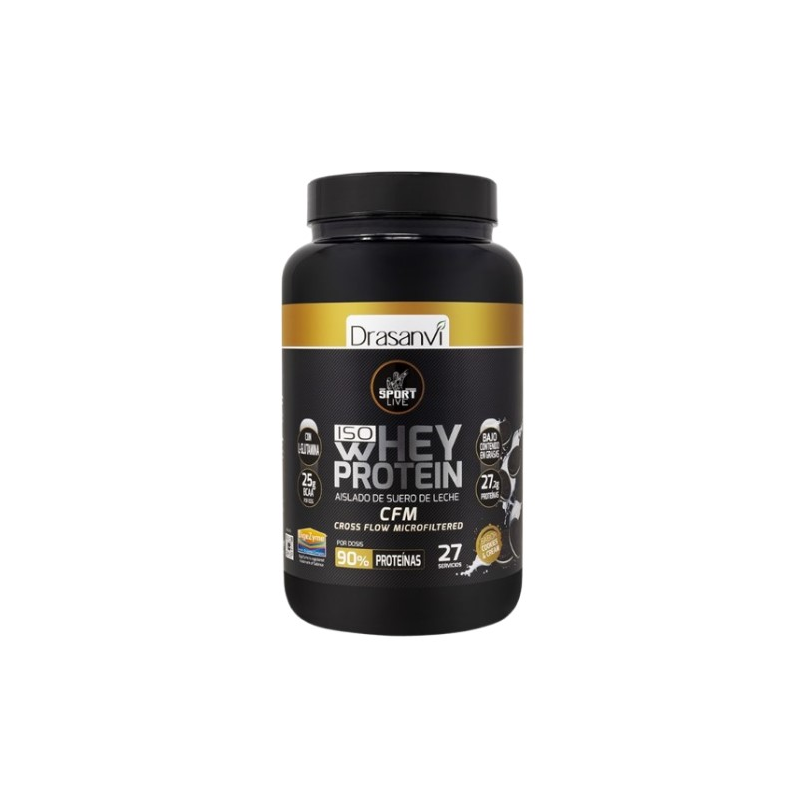 Whey protein 800 aislado suero leche  cookies crea