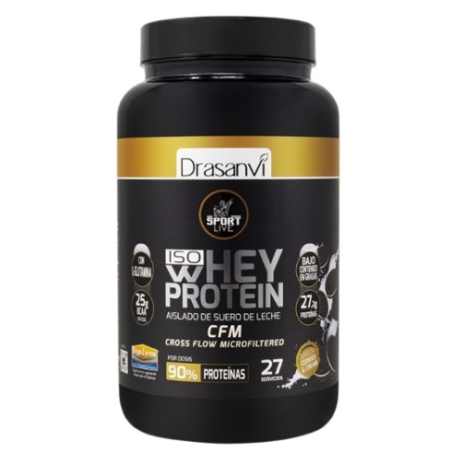 Whey protein 800 aislado suero leche  cookies crea