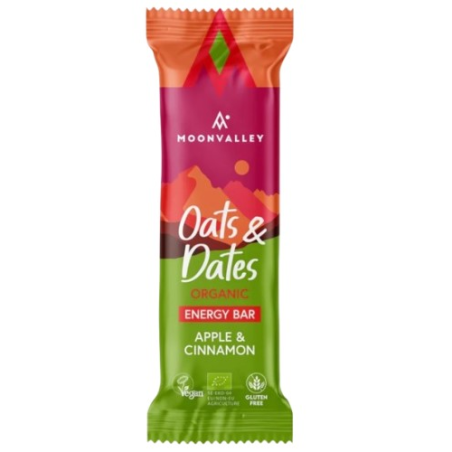 Barrita energetica avena datil manzana canela bio