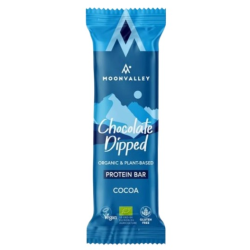 Barrita proteica cacao bañada chocolate bio 50gr