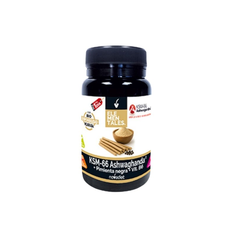 Kms 66 ashwagandha+pimienta negra 30cap novadiet