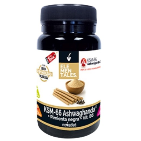 Kms 66 ashwagandha+pimienta negra 30cap novadiet