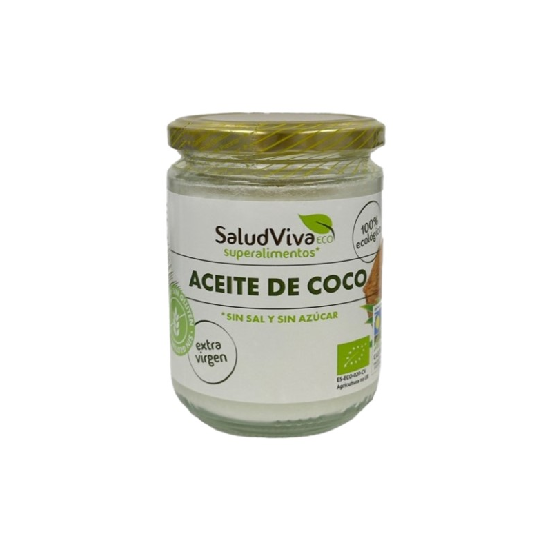 Aceite de coco 350ml bio  salud viva