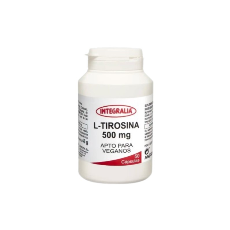 L-tirosina 500mg 50 capsulas integralia