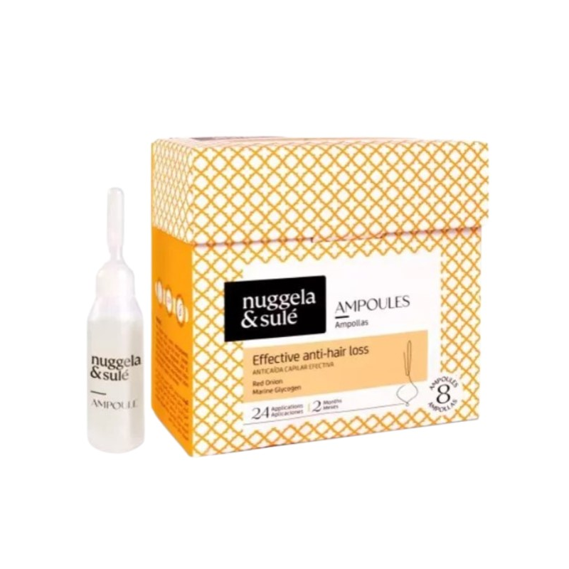 Pack anticaida efectiva 8 ampollas nuggela sule