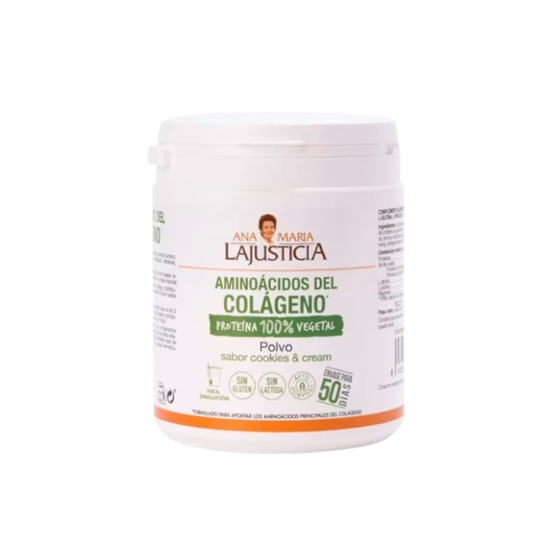 Aminoacidos del colageno 350gr cookies cream amj