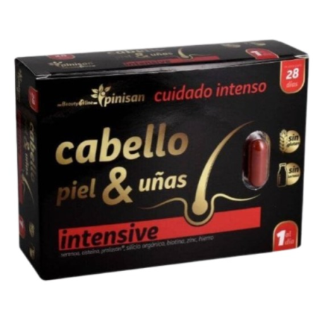 Cabello piel uñas intensive 28 capsulas pinisan