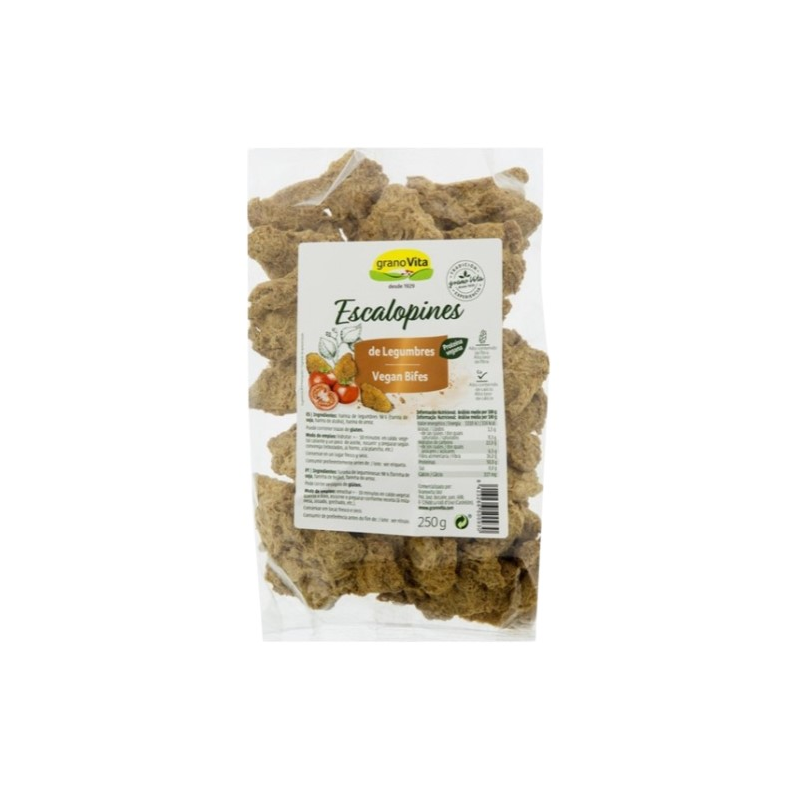 Escalopines textu.legumbre 250