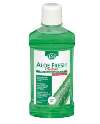 Aloe fresh colutorio menta zero alcohol 500ml esi