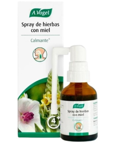 Spray hierbas con miel calmante 30ml a.voguel