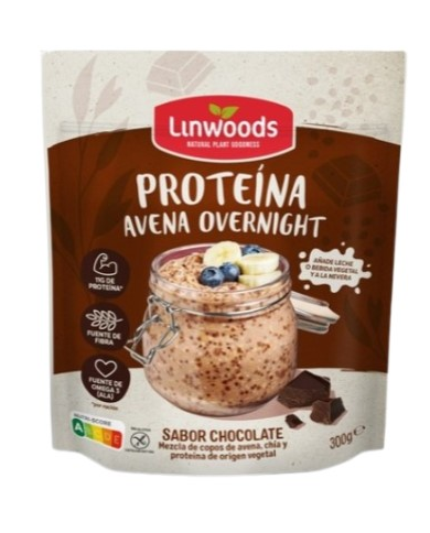 Linwoods avena overnight cholcolate proteina 300g