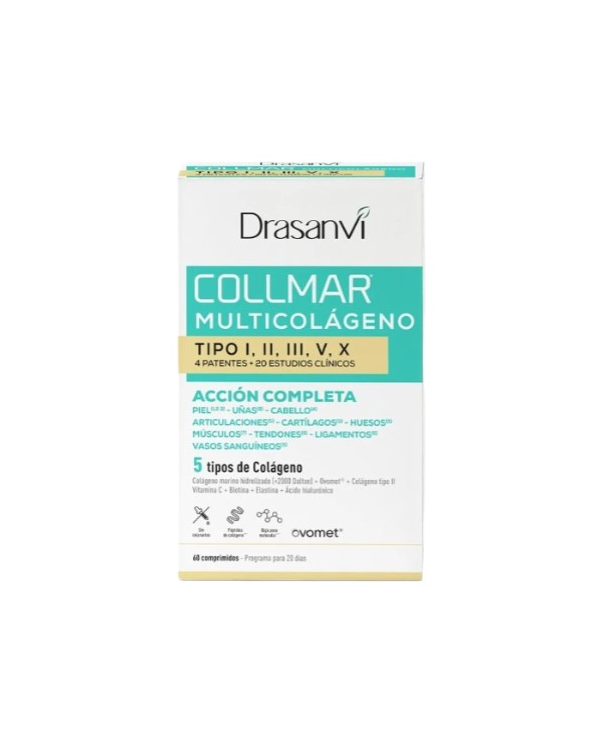 Collmar multicolageno tipo 5 60 compr drasanvi