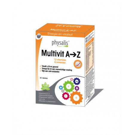 Multivit a-z physalis 45comp physalis
