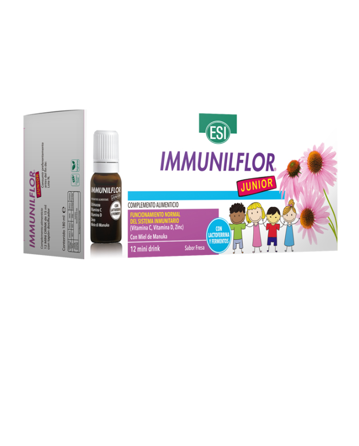 Inmuniflor junior mini drink 12 viales esi
