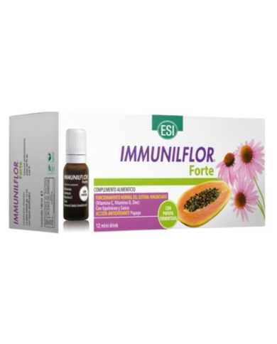 Inmuniflor forte mini drink 12 viales esi