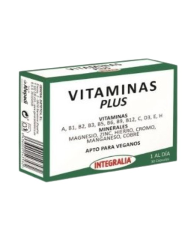 Vitaminas plus 30 capsulas 1 al dia integralia