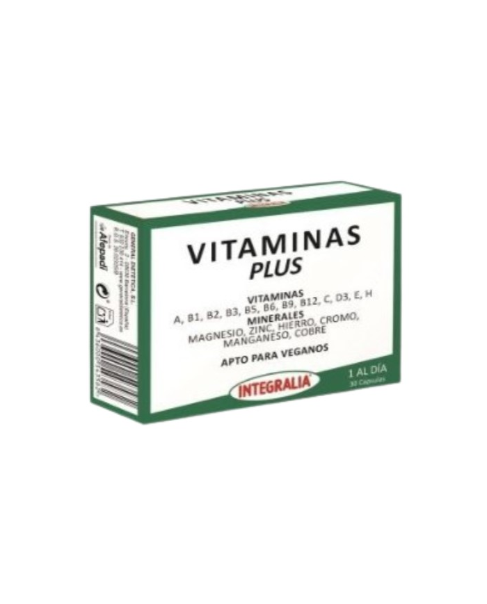 Vitaminas plus 30 capsulas 1 al dia integralia