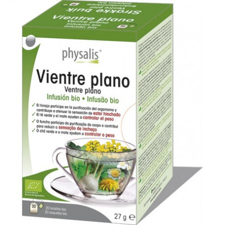 Vientre plano 20 filtros physa