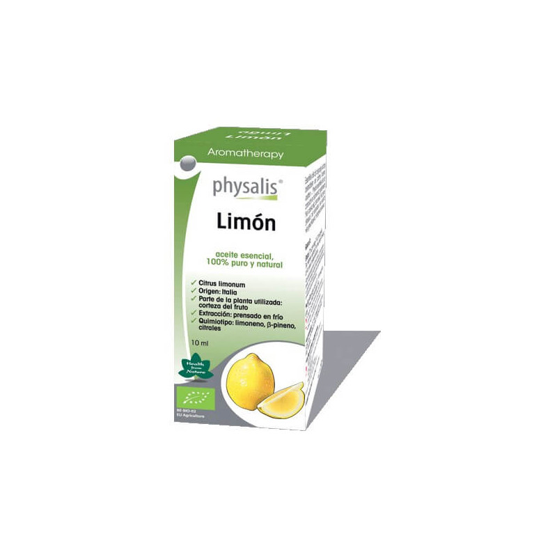 Esencia limon bio 10ml physali