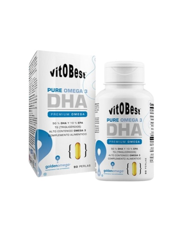 Pure omega 3 dha 90  perlas vitobest
